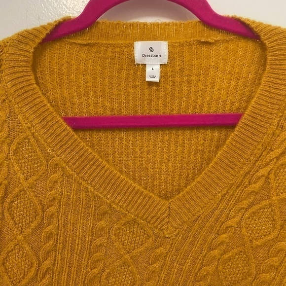 𝅺dress Barn Orange Sweater - Picture 4 of 11